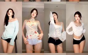 快手|大乔8 后摇女神 热舞瑜伽裤 29V