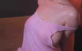 抖音 李研雨 高颜巨乳抹油揉奶福利11V【349M】